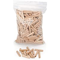 Tacos de Madera 5mm X 30mm Riffelholzdübel 400er Pack Espiga de Madera de Haya Espiga 5mm Ideal Apto para Fresador Tacos…